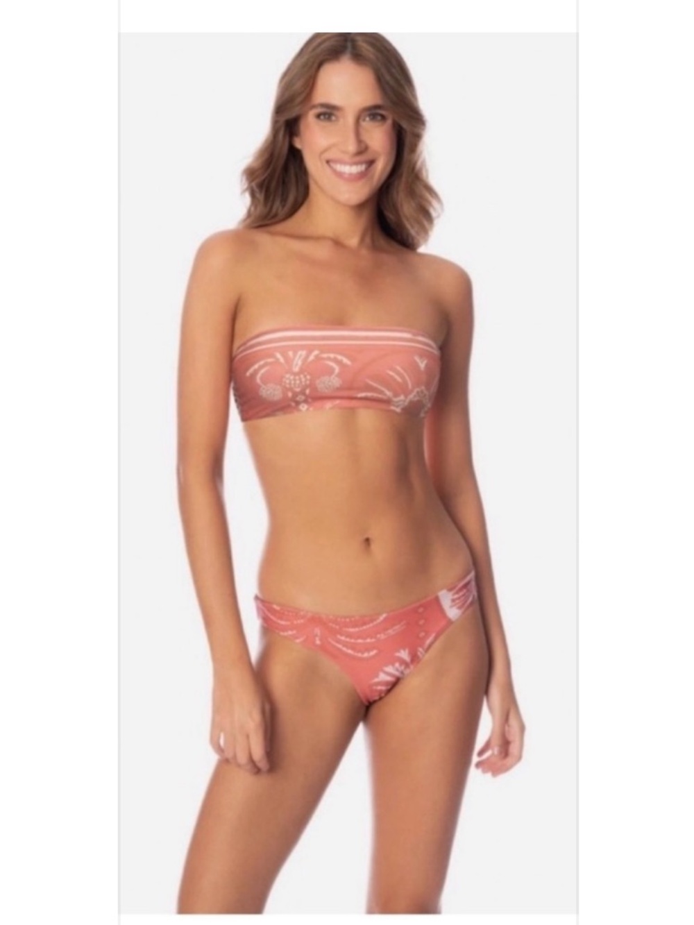 🍊(BOTTOMS) Maaji Botanic Engraving Flirt Reversible Bikini Bottoms.